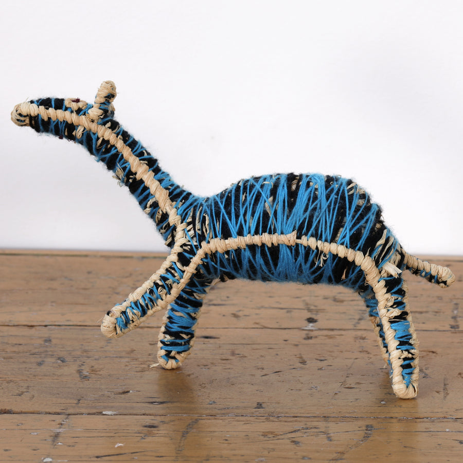 Aboriginal Artwork by Jacinta Heffernan - Papa(dog) Tjanpi Sculpture