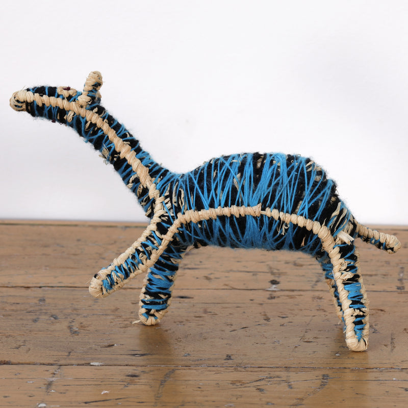 Aboriginal Artwork by Jacinta Heffernan - Papa(dog) Tjanpi Sculpture