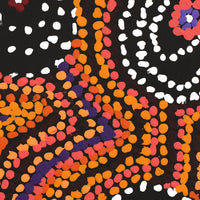 Aboriginal Artwork by Jeani Napangardi Lewis, Mina Mina Jukurrpa, 107x107cm