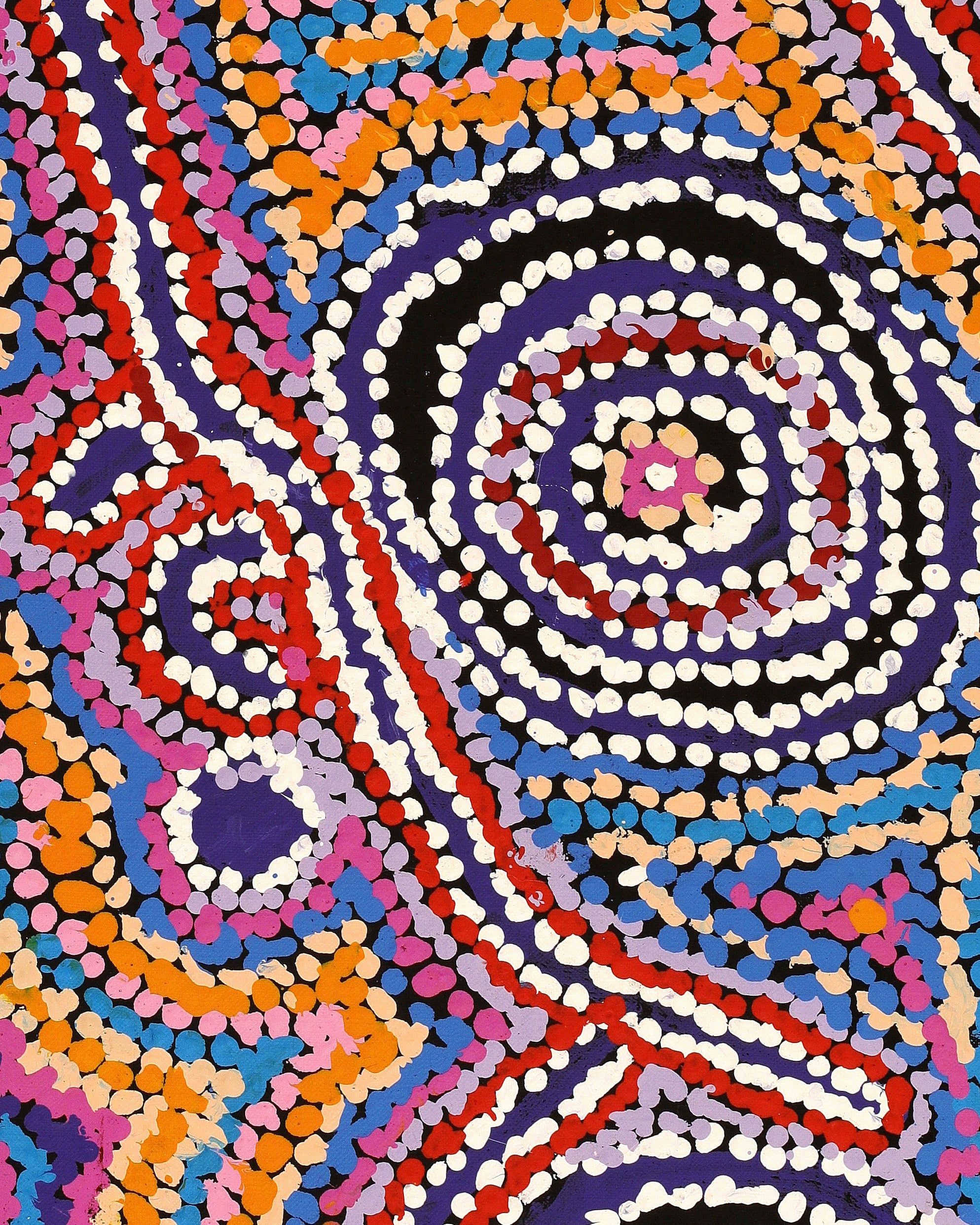 Jeani Napangardi Lewis - Aboriginal Art | 76x30cm | 1166 - ART ARK®