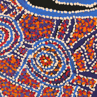 Aboriginal Artwork by Jeani Napangardi Lewis, Mina Mina Jukurrpa, 107x107cm