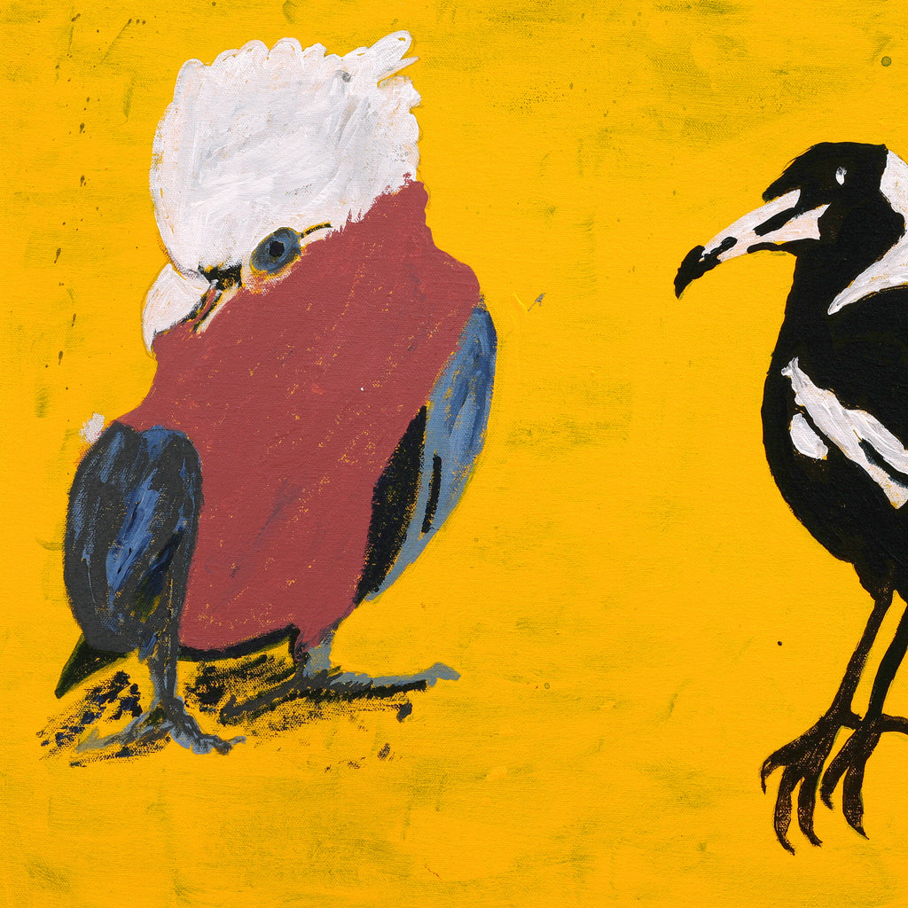Jeffrey Lewis, Birds, 75x50cm