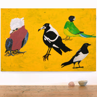 Jeffrey Lewis, Birds, 75x50cm