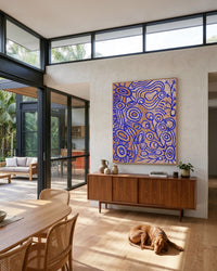 Aboriginal Artwork by Jennifer Wells, Ngayuku Ngura, 150x120cm