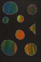 Aboriginal Art by Jennifer Mintaya Connelly Ward, Kungkarangkalpa (Seven Sisters Story), 91x61cm - ART ARK®