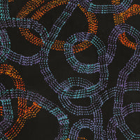 Aboriginal Artwork by Jennifer Mintaya Connelly Ward, Kungkarangkalpa (Seven Sisters Story), 91x76cm