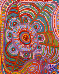 Jennifer Mintaya Connelly Ward, Kungkarangkalpa (Seven Sisters Story), 76x61cm