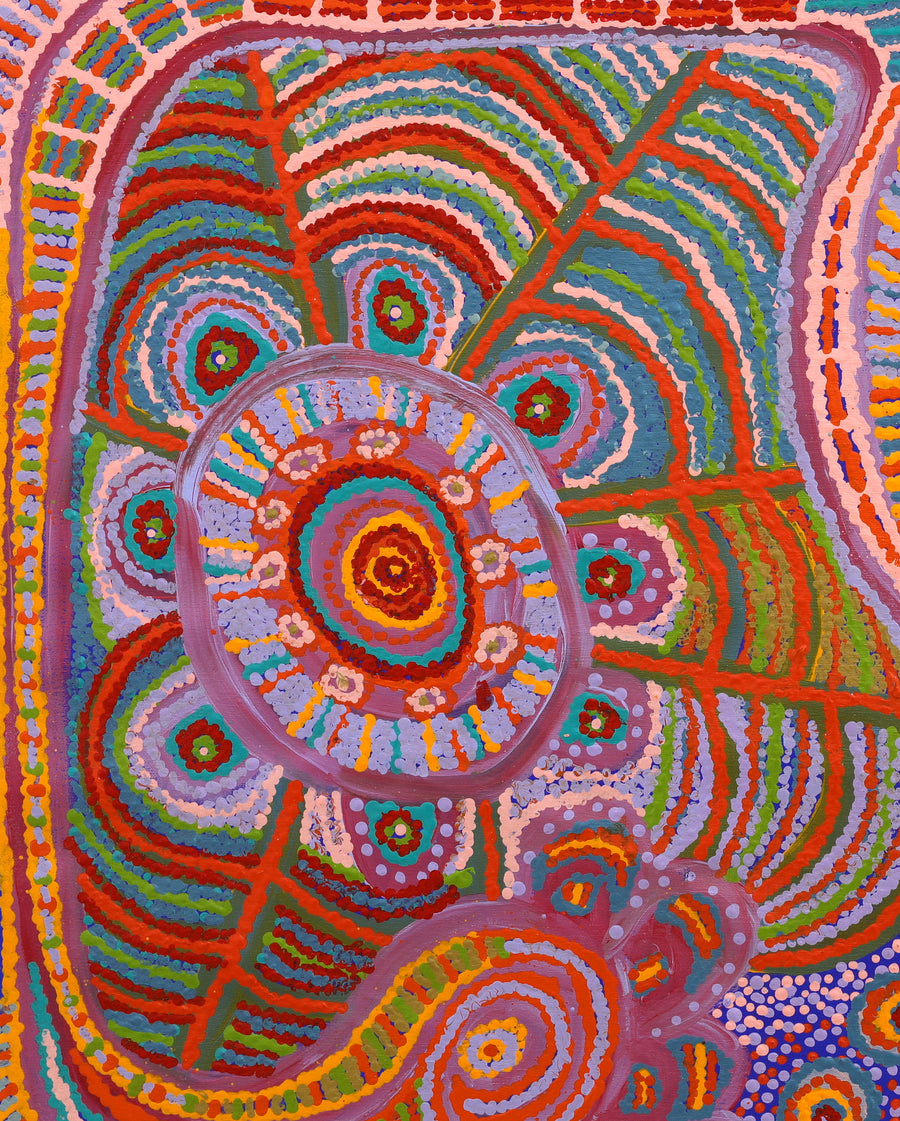 Jennifer Mintaya Connelly Ward, Kungkarangkalpa (Seven Sisters Story), 76x61cm