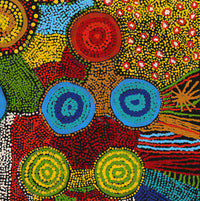 Aboriginal Artwork by Inawantji Jennifer Forbes, Minyma Kutjara, 91x61cm