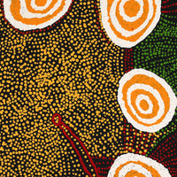 Aboriginal Artwork by Inawantji Jennifer Forbes, Minyma Tjukurpa, 56x56cm
