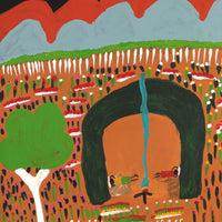 Aboriginal Art by Jennifer Forbes, Bush trip to my homelands, 61x61cm - ART ARK®