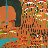 Aboriginal Art by Jennifer Forbes, Bush trip to my homelands, 61x61cm - ART ARK®