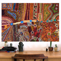 Aboriginal Artwork by Inawantji Jennifer Forbes, Minyma Kutjara, 91x61cm