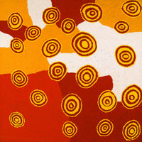Aboriginal Artwork by Jennifer Forbes, Kungkarangkalpa (Seven Sisters Story), 91x91cm