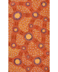 Aboriginal Artwork by Jennifer Napaljarri Lewis, Lukarrara Jukurrpa, 107x61cm