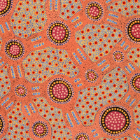 Aboriginal Artwork by Jennifer Napaljarri Lewis, Lukarrara Jukurrpa, 107x76cm