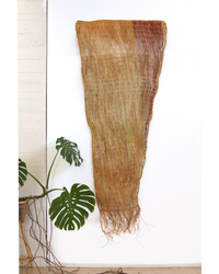 Aboriginal Artwork by Jennifer Prudence, Mun-dirra (fish fence), 240cm