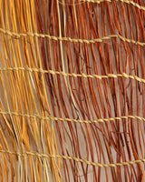 Aboriginal Artwork by Jennifer Prudence, Mun-dirra (fish fence), 240cm