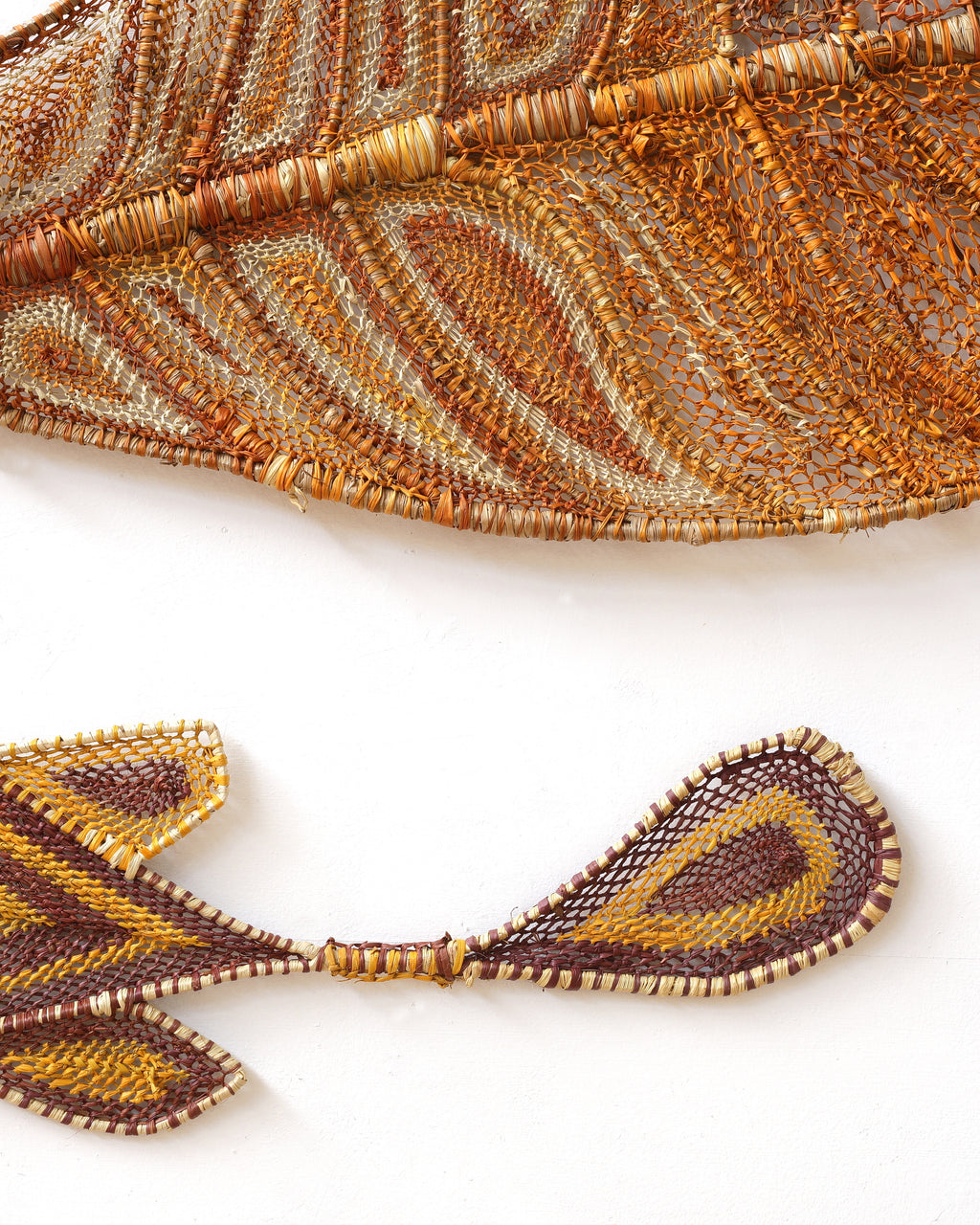 Aboriginal Artwork by Jennifer Prudence, Dorothy Bunibuni, Serena Gubuyani, School of Fish