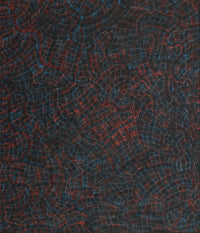 Aboriginal Artwork by Jennifer Mintaya Connelly Ward, Kungkarangkalpa (Seven Sisters Story), 107x91cm
