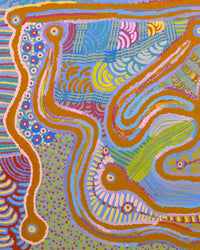 Jennifer Mintaya Connelly Ward, Kungkarangkalpa (Seven Sisters Story), 91x61cm