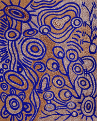 Aboriginal Artwork by Jennifer Wells, Ngayuku Ngura, 150x120cm