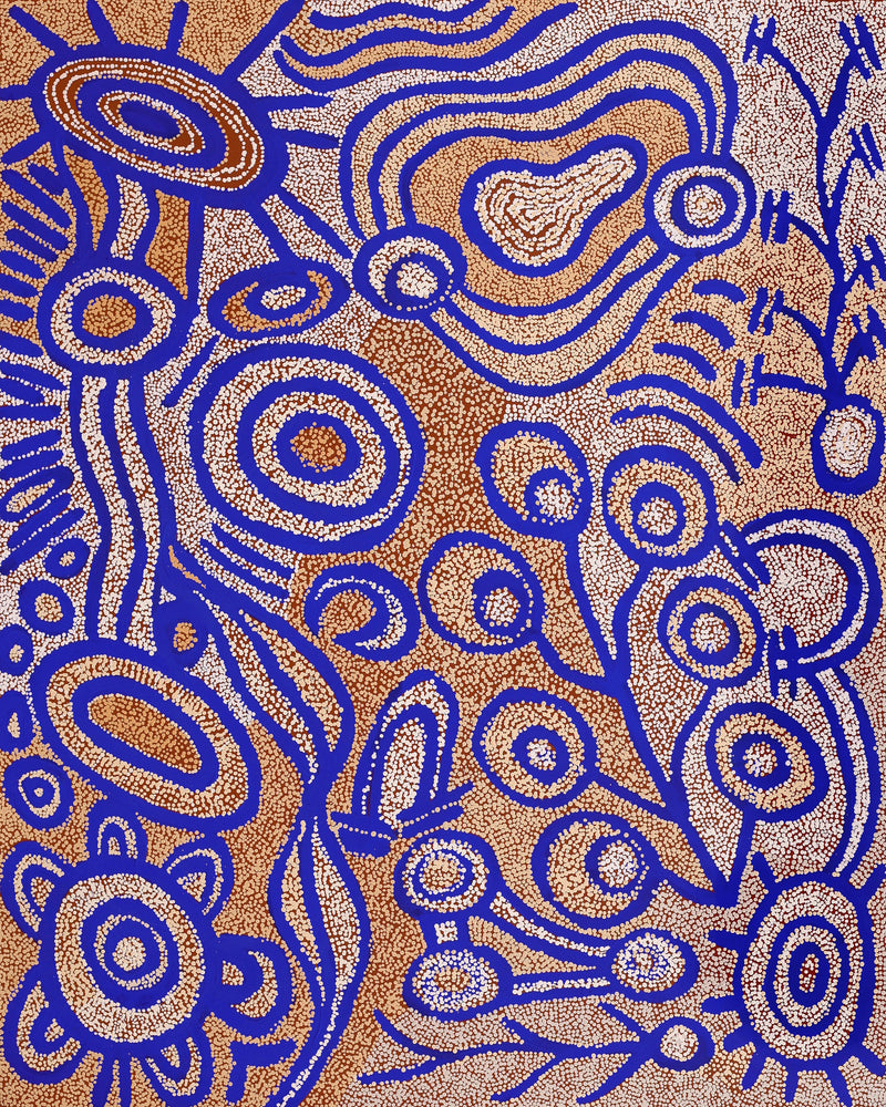 Jennifer Wells, Ngayuku Ngura, 150x120cm