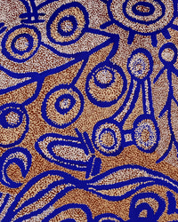 Aboriginal Artwork by Jennifer Wells, Ngayuku Ngura, 150x120cm