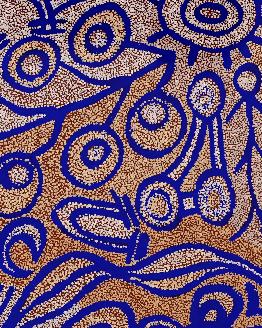Aboriginal Artwork by Jennifer Wells, Ngayuku Ngura, 150x120cm