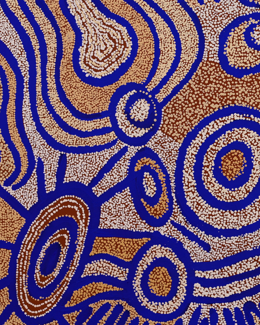 Aboriginal Artwork by Jennifer Wells, Ngayuku Ngura, 150x120cm