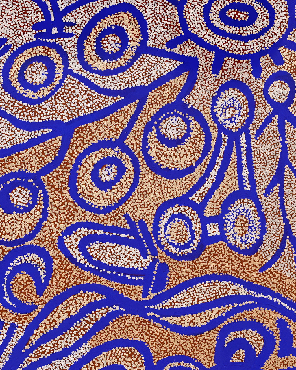 Aboriginal Artwork by Jennifer Wells, Ngayuku Ngura, 150x120cm