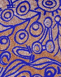 Aboriginal Artwork by Jennifer Wells, Ngayuku Ngura, 150x120cm