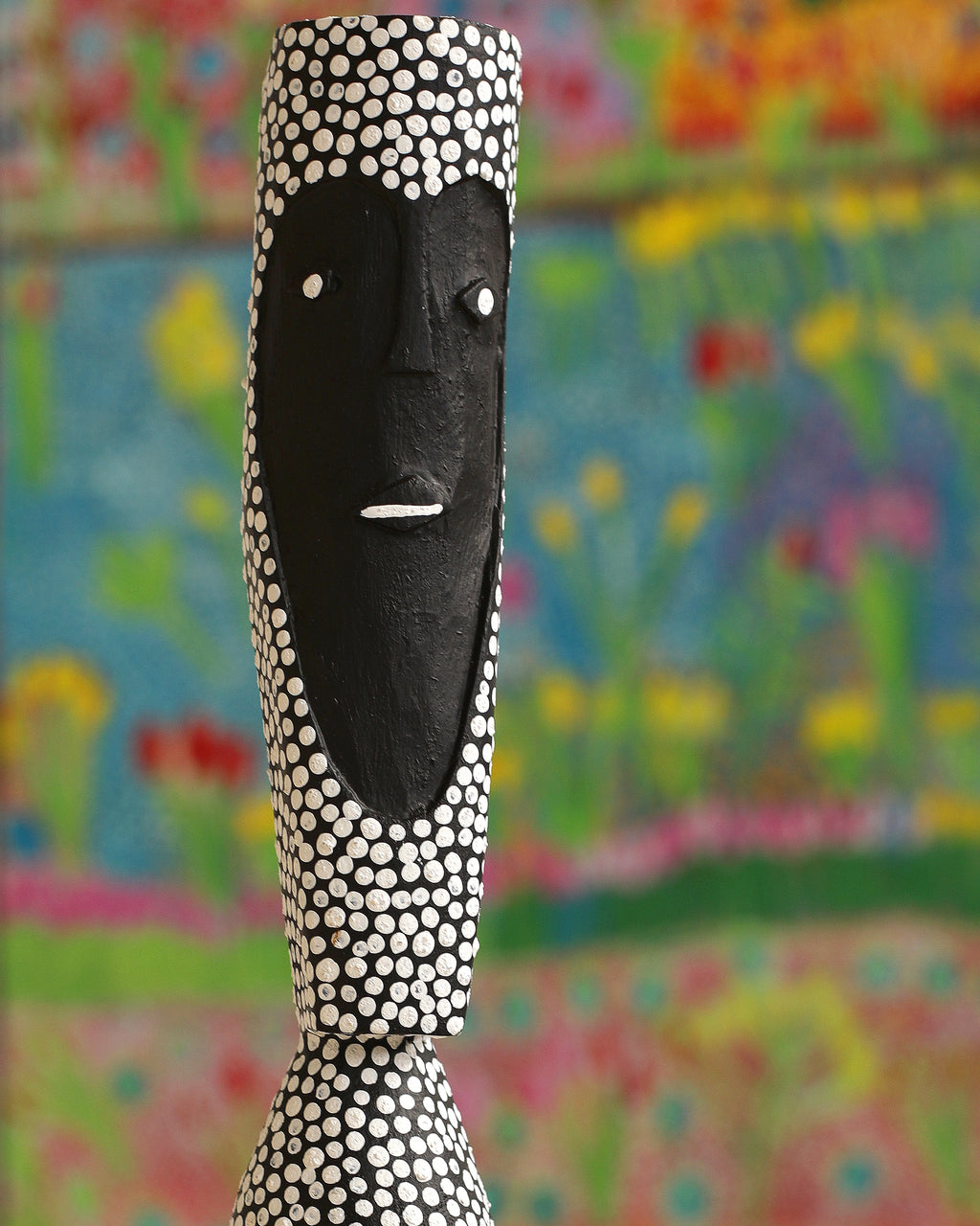 Aboriginal Artwork by Jeremiah Bonson, Warraburnburn, 172cm