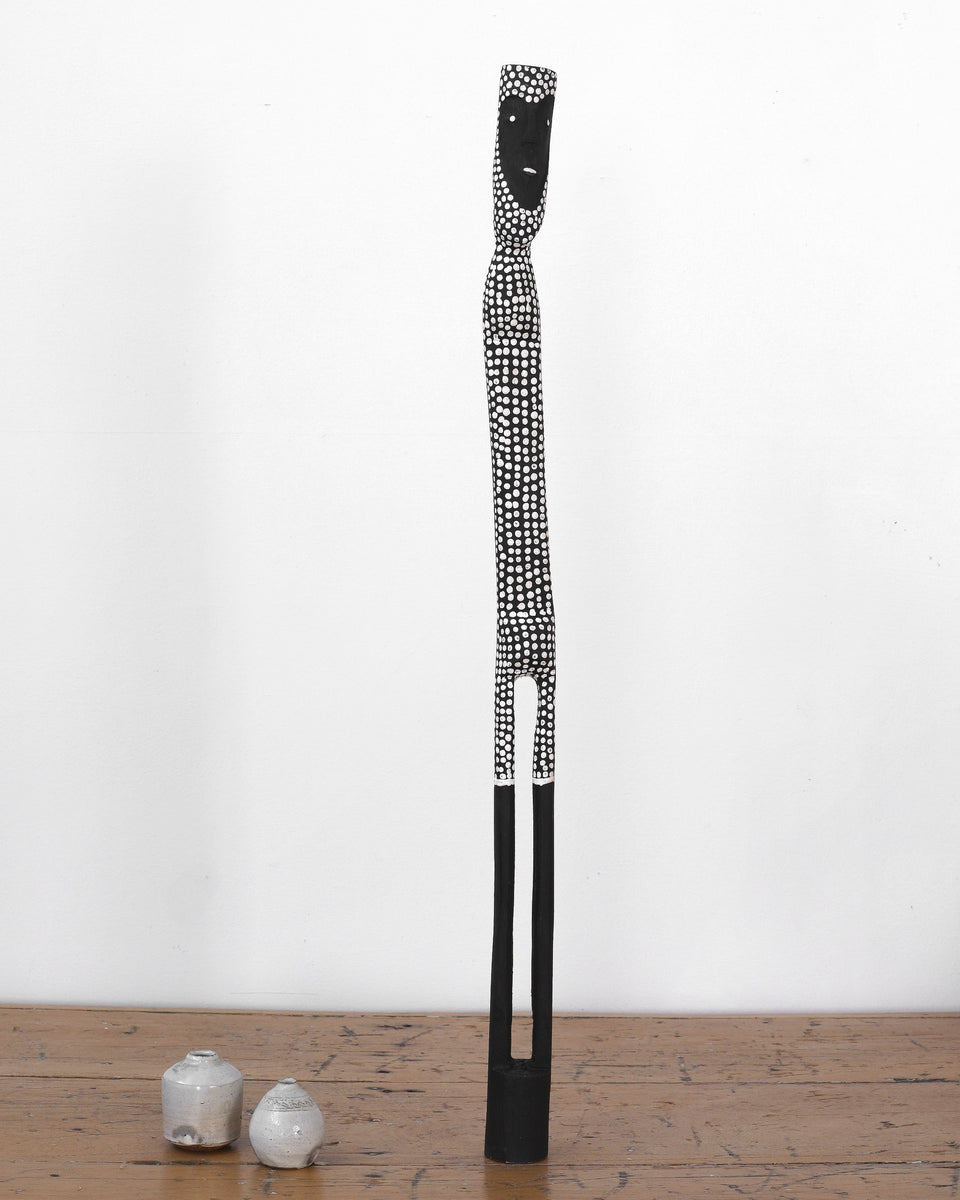 Aboriginal Artwork by Jeremiah Bonson, Warraburnburn, 73cm