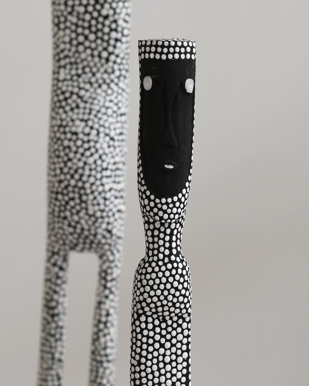 Aboriginal Artwork by Serena and Jeremiah Bonson, Warraburnburn Family (3), 172cm
