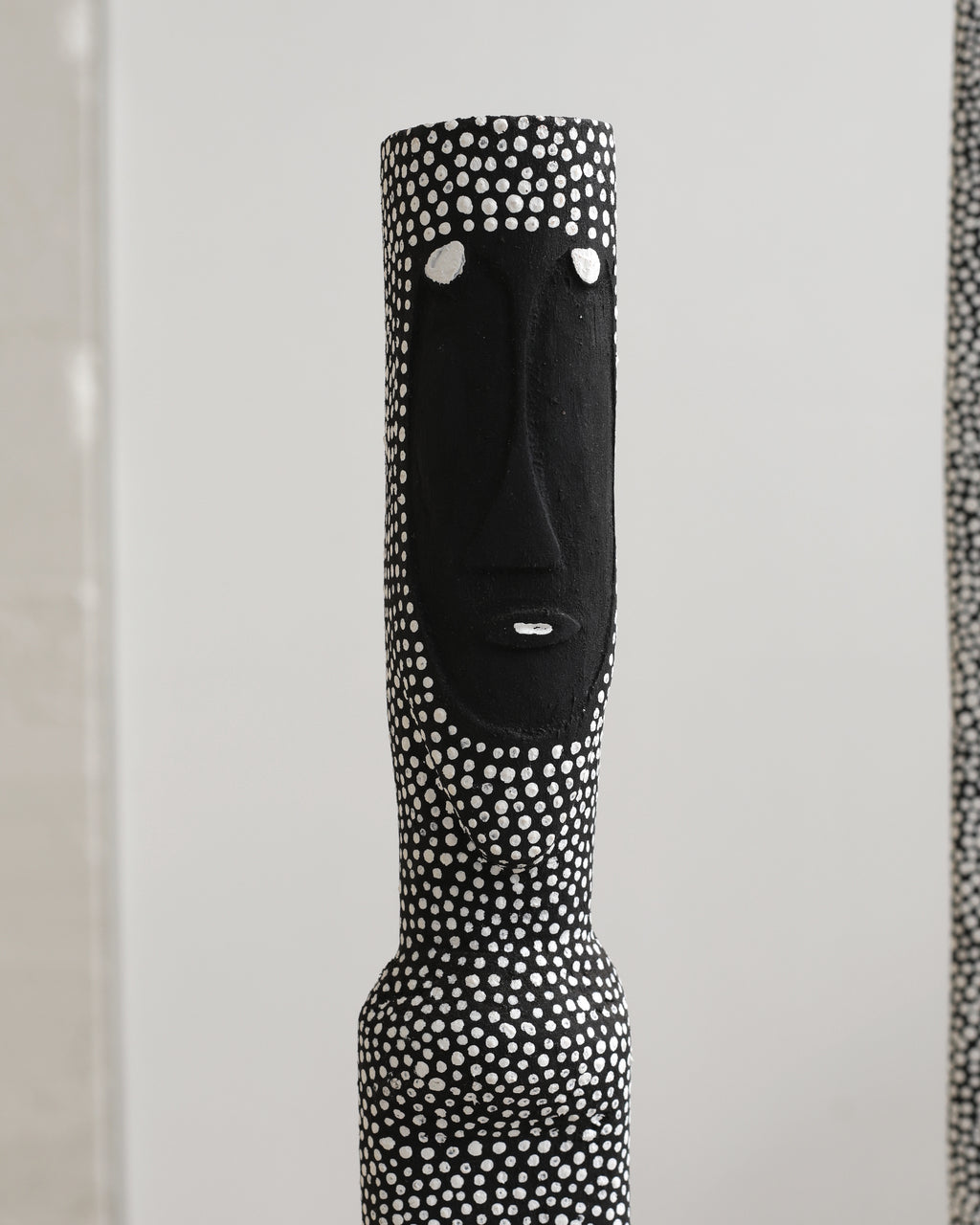 Aboriginal Artwork by Serena and Jeremiah Bonson, Warraburnburn Family (3), 172cm