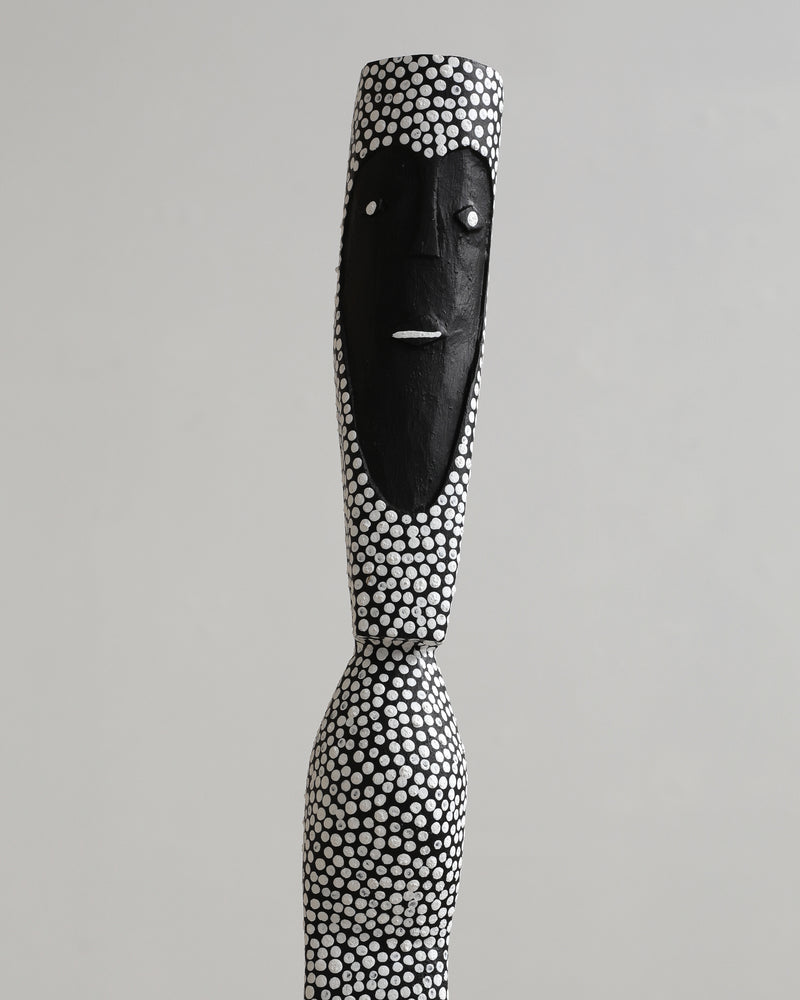 Aboriginal Artwork by Serena and Jeremiah Bonson, Warraburnburn Family (3), 172cm