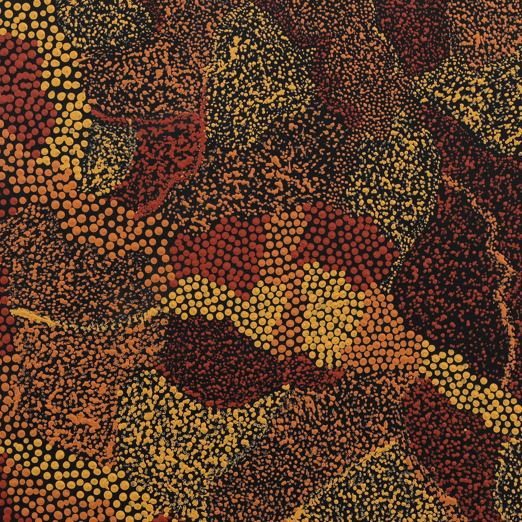Aboriginal Artwork by Joanne Davidson, Walka Wiru Ngura Wiru, 61x61cm