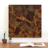 Aboriginal Artwork by Joanne Davidson, Walka Wiru Ngura Wiru, 61x61cm