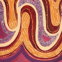Aboriginal Artwork by Joanne Ken, Ngayuku Ngura, 100x82cm