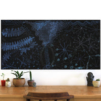 Aboriginal Artwork by Joanne Ken, Minyma Kutjara Tjukurrpa, 120x60cm