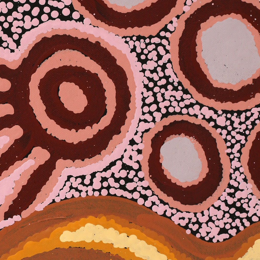 Aboriginal Art by Joanne Ken, Minyma Kutjara Tjukurrpa, 120x90cm - ART ARK®