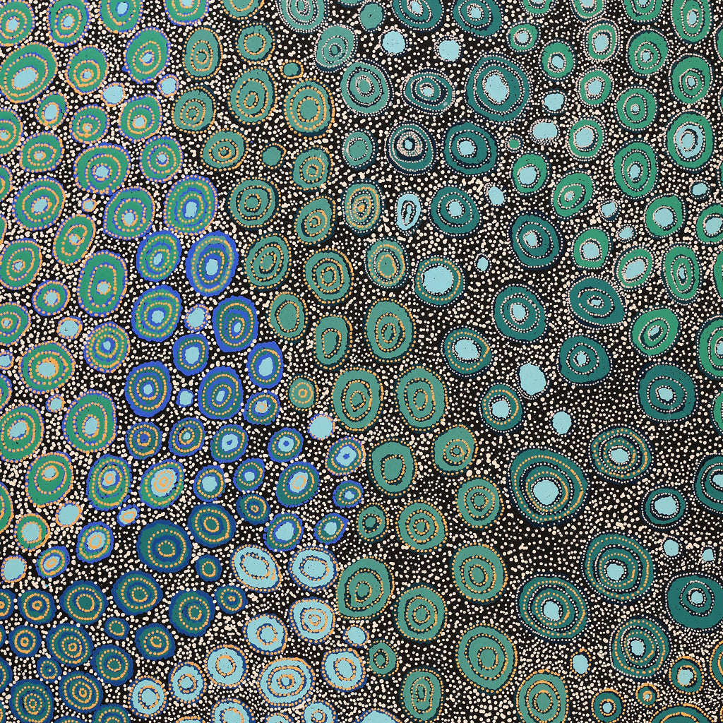 Aboriginal Artwork by Joanne Ken, Tjukula Tjuta, 120x90cm