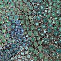Aboriginal Artwork by Joanne Ken, Tjukula Tjuta, 120x90cm