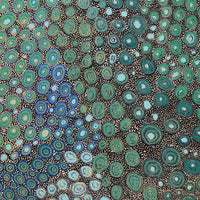 Aboriginal Art by Joanne Ken, Tjukula Tjuta, 120x90cm - ART ARK®