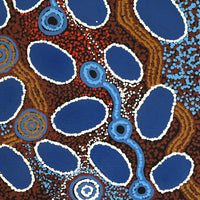 Aboriginal Art by Josephine James, Ngayuku Ngura, 61x46cm - ART ARK®