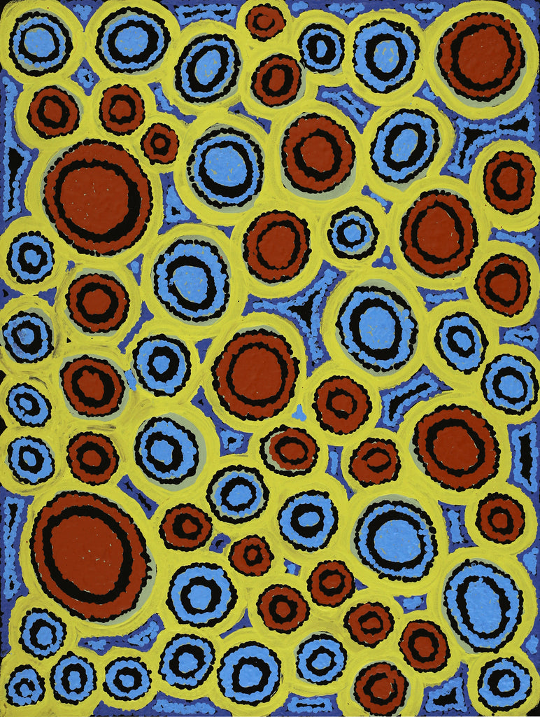 Aboriginal Art by Josephine James, Ngayuku Ngura, 61x46cm - ART ARK®