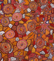 Aboriginal Artwork by Joy Nangala Brown, Yumari Jukurrpa, 122x107cm