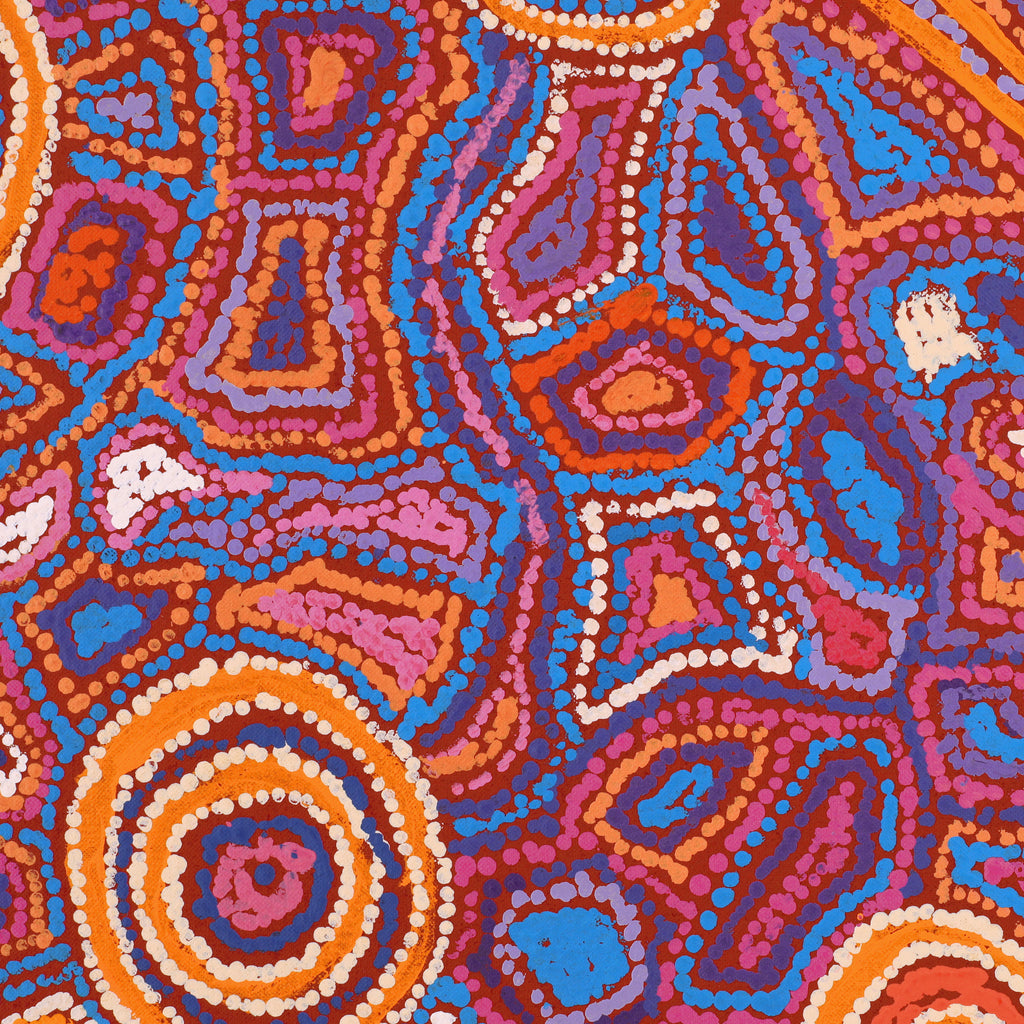 Aboriginal Artwork by Joy Nangala Brown, Yumari Jukurrpa, 122x107cm