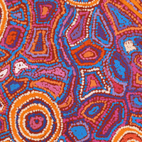 Aboriginal Artwork by Joy Nangala Brown, Yumari Jukurrpa, 122x107cm